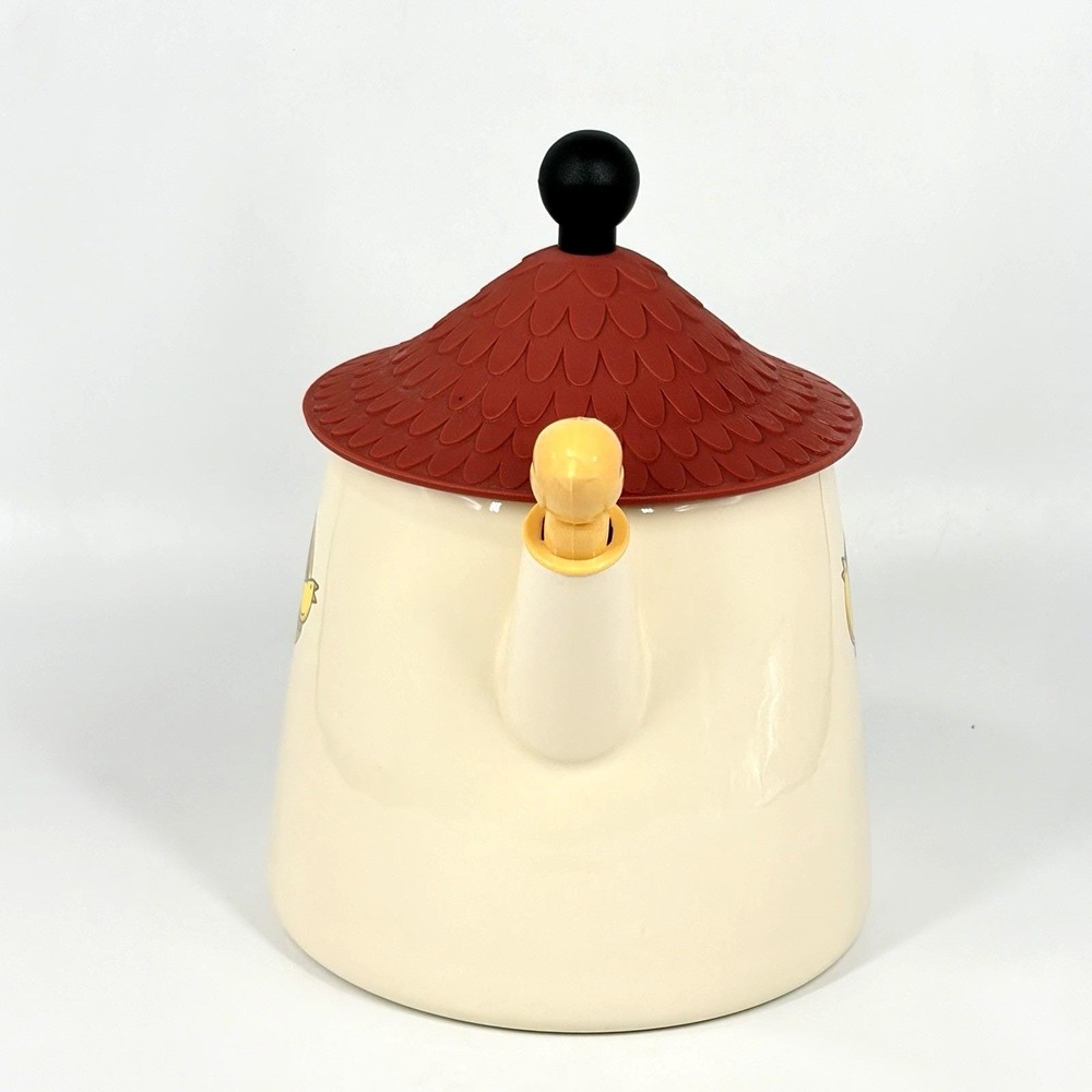Vintage Via Bird House Tea Kettle Design: Ancona 2 Enamel Whistling Teapot - Picture 3 of 14